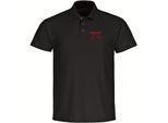multifanshop Poloshirt - Frankfurt - Herzschlag - Druck rot - Polo