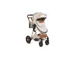 Moni Kinderwagen Alma Sportsitz Tragetasche umbaubar Wickeltasche Sitz umkehrbar beige