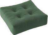 Pouf KARUP DESIGN "More Pouf", grün (olivgrün), B:70cm H:22cm T:70cm, Stoff, Poufs, Pouf