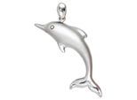 Kettenanhänger JOBO "Anhänger Delfin", silber (silber 925), Schmuckanhänger, Damen, Silber 925 (Sterlingsilber), Kettenanhänger, 925 Silber