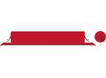 Nackenrolle BENT "XL Lounger Plain", rot (blutrot), Funktionskissen, B/H/L: 180cm, Polyester, Nackenrolle, L:180cm Ø:30cm