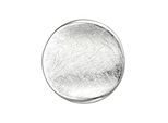 Kettenanhänger JOBO "Anhänger rund", silber (silber 925), Schmuckanhänger, Damen, Silber 925 (Sterlingsilber), Kettenanhänger, 925 Silber eismatt