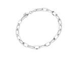 Armband SMART JEWEL "Glieder oval, Silber 925", silber, Armbänder, Damen, 19cm, Silber 925 (Sterlingsilber), Armband