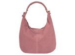 Shopper BRUNO BANANI, Damen, Gr. B/H/T: 43cm x 33cm x 4cm onesize, rosa (alt, rosa), Leder, unifarben, Taschen Shopper, echt Leder
