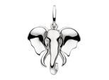 Kettenanhänger JOBO "Anhänger Elefant", silber (silber 925), Schmuckanhänger, Damen, Silber 925 (Sterlingsilber), Kettenanhänger, 925 Silber