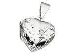 Medallionanhänger JOBO "Anhänger Medaillon Believe", silber (silber 925), Schmuckanhänger, Damen, Silber 925 (Sterlingsilber), 925 Silber