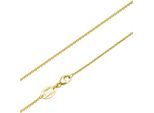 Kette ohne Anhänger "Ankerkette, Silber 925" Gr. 80, gold, GIORGIO MARTELLO MILANO, Halsketten, Damen, 80cm, Silber 925 (Sterlingsilber)