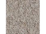 Teppichboden BODENMEISTER "Korfu, Schlinge - meliert", beige (beige weiß), B:400cm H:7,5mm L:400cm, Polypropylen, Teppiche, Wohnzimmer, Kinderzimmer, Schlafzimmer, Breite 200/300/400/500 cm