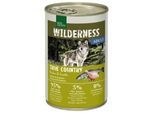 REAL NATURE WILDERNESS Nassfutter für Hunde Adult True Country Huhn & Lachs 24x400 g