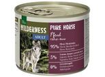 REAL NATURE WILDERNESS Nassfutter für Hunde Adult Pure Horse Pferd 24x200 g