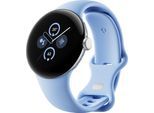 Smartwatch GOOGLE "Pixel Watch 2 WiFi", silber (silber, bay), Smartwatches