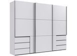Schwebetürenschrank WIMEX "Level by fresh to go", weiß, B:300cm H:236cm T:65cm, Schränke, Schwebetürenschrank