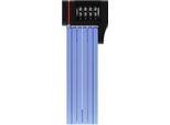 Faltschloss ABUS "uGrip Bordo 5700", blau, SicherheitsschlösserL:80cm, Stahl, mit Halterung - 80 cm Länge, L:80cm