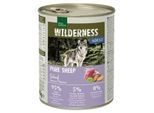REAL NATURE WILDERNESS Nassfutter für Hunde Adult Pure Sheep, Schaf 6x800 g
