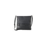 TOM TAILOR Damen TTGIA M Beuteltasche aus Lederimitat, schwarz, Uni, Gr. ONESIZE