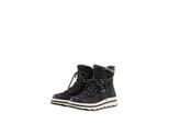 TOM TAILOR Damen Gefütterte Stiefel mit Plateau, schwarz, Uni, Gr. 36