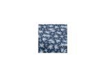 Baumwoll-Trachtenstoff "Rosen", blau-color
