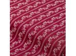 Baumwoll-Trachtenstoff "Blumenranke", rot