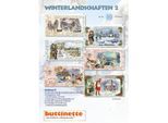 3D-Bastelmappe "Winterlandschaften 2", für 10 Karten