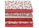 Patchwork- und Quiltpaket "Wichtel", natur-color