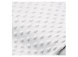 Noppen-Fleece "Minky", grau