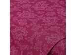 Baumwoll-Trachtenstoff "Blumenranken", pink/weiß