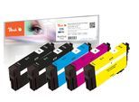 Tintenpatrone »Peach Epson No 35 2x BK, C, M, Y«, (5 St.)