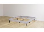 Emma Classic Polsterbett - 160x200 cm - Hellgrau - Keine Kopfteil - Keine Schubladen