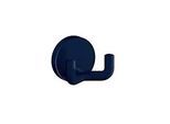 Hewi 477 Doppelhaken 477.90B02550 43,5 mm, matt, stahlblau