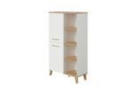 PAIDI Highboard Oscar ¦ weiß ¦ Maße (cm): B: 94,8 H: 159 T: 39.9