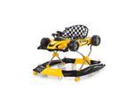 Chipolino Lauflernwagen 4 in 1 Racer, verstellbar, Wippe, Activitycenter gelb