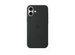 Apple Smartphone Silikon Case mit MagSafe, iPhone 16 Plus, Schwarz