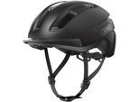 Fahrradhelm ABUS "PURL-Y ACE" Gr. L, schwarz (velvet schwarz), Helme, L Kopfumfang: 57cm - 61cm