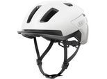 Fahrradhelm ABUS "PURL-Y ACE" Gr. M, weiß (polar weiß), Helme, M Kopfumfang: 54cm - 58cm