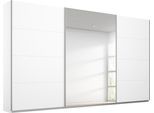 Schwebetürenschrank RAUCH "Kleiderschrank Schrank Garderobe Wäscheschrank TOMA", weiß, B:360cm H:210cm T:62cm, Holzwerkstoff, Schränke, Schwebetürenschrank, inkl. Regaleinsatz sowie zusätzlichen Einlegeböden MADE IN GERMANY