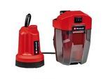 Klarwasserpumpe Einhell GE-SP LL 18 Li - 18V 2,5 Ah und Ladegerät