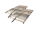 Sleeptex Lattenrostset , Holz , Birke , Schichtholz , 7-Zonen , 160x200 cm , Über- und Sondergrößen erhältlich, Federholzleisten verleimt, bewegliche Leistenlagerung, Federleisten mit Triokappen, Mittelgurt, individuelle Liegehärteeinstellung, nicht verstellbar , Schlafzimmer, Lattenroste, nicht verstellbare Lattenroste
