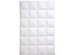 Centa-Star Winterdecke , Weiß , Textil , Füllung: Daunen , 200x220 cm , Oeko-Tex® Standard 100 , weich und anschmiegsam, pflegeleicht , Heimtextilien, Kopfpolster & Bettdecken, Bettdecken, Daunendecken