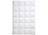 Centa-Star Daunendecke , Weiß , Textil , Füllung: Daunen , 155x200 cm , Made in Germany, Oeko-Tex® Standard 100 , weich und anschmiegsam, reines Naturprodukt, hervorragender Wärmespeicher, für alle Schlafpositionen geeignet , Heimtextilien, Kopfpolster & Bettdecken, Bettdecken, Daunendecken