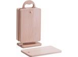 Zeller Present Schneidebrett, (Set, 7 St.), aus hochwertigem Buchenholz