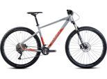 Mountainbike GHOST "Kato Advanced 27.5 AL" Gr. 40, grau (grau, orange), Fahrräder, 40cm, 27,5 Zoll (69,85cm), für Damen und Herren, Kettenschaltung