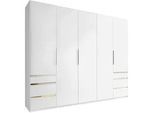 Drehtürenschrank Level 36A ca. 250x216x58 cm Alpinweiß