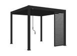 Pavillon-Seitenteil ca. 113x235 cm Anthrazit