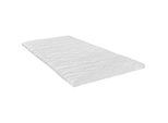 Sleeptex Topper , Weiß , Textil , 90x190 cm , Grüner Punkt, Textiles Vertrauen - Oeko-Tex®, Hohenstein , Über- und Sondergrößen erhältlich, Bezug abnehmbar/waschbar, Ober- und Unterseite versteppt, wendbar, klimatisierte Belüftungskanäle, für verstellbare Lattenroste geeignet , Schlafzimmer, Matratzen, Topper