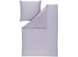 Estella Bettwäsche , Lila , Textil , Uni , 135x200 cm , Textiles Vertrauen - Oeko-Tex® , atmungsaktiv, hautfreundlich, bügelleicht, samtiger Griff , Heimtextilien, Bettwäsche & Leintücher, Bettwäsche, Satin-Bettwäsche