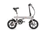 Xxxl Elektrofahrrad , Silberfarben , Metall , 180x70x100 cm , unisex , Beleuchtung vorne und hinten, Antirutschpedale, Rücklicht, Seitenständer, Frontscheinwerfer, LED-Beleuchtung, höhenverstellbarer Komfortsitz, Reflektoren , Freizeit & Co, Sport & Fitness, Fahrräder
