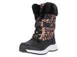 Stiefel ZIGZAG "Wesend", Mädchen, Gr. 24, grau (schwarz, anthrazit), Lederimitat, Synthetik, Schuhe Stiefel, mit bequemem Kunstfellbesatz und Allwetterprofil