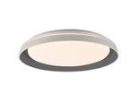 LED-Deckenleuchte Sati Grau max. 19,5 Watt Deckenlampe