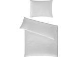 Curt Bauer Bettwäsche , Weiß , Textil , Ornament , 140x200 cm , Made in Germany , bügelleicht, 100% feinster Baumwollsatin mit Seiden-Finish , Heimtextilien, Bettwäsche & Leintücher, Bettwäsche, Satin-bettwäsche