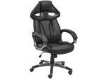 Xora Gamingstuhl , Grau, Schwarz , Metall, Kunststoff, Textil , Rollen, Drehkreuz , 65x117-127x72 cm , Sitzfläche 360° drehbar , Büromöbel, Bürostühle, Gaming-Sessel